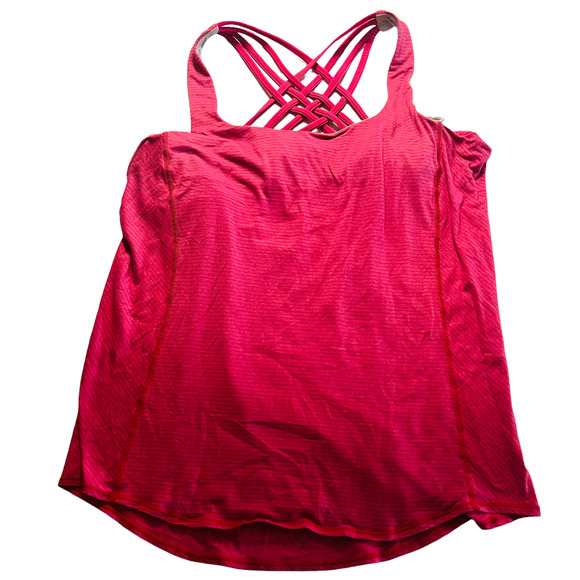 Lululemon Wild Strappy Work Out Tank Size 8 - Picture 2 of 7